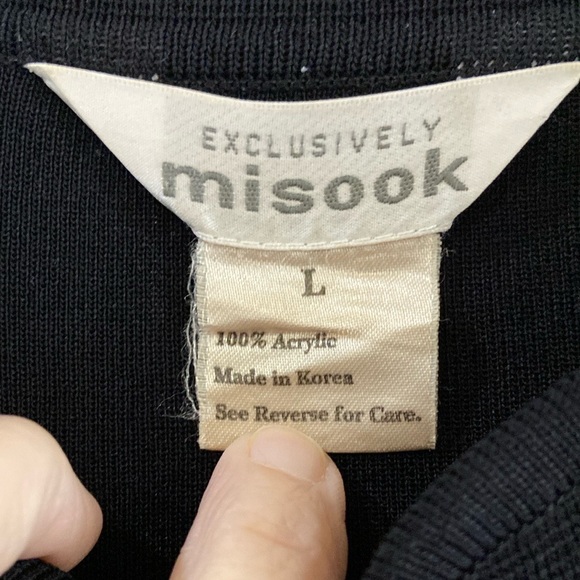 Dressy Sweater by Misook Brand.  GUC! - Picture 2 of 16